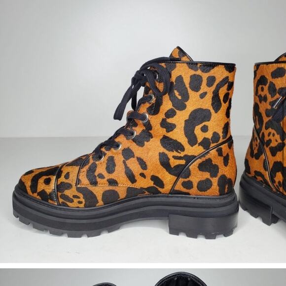 SCHUTZ BOOTIES MAYALOVA Animal Print PERFECT - Picture 4 of 9